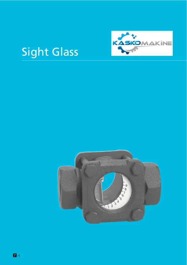 Sight Glasses catalogue cover