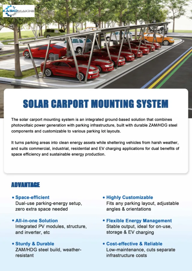 Solar Carport Systems catalogue cover