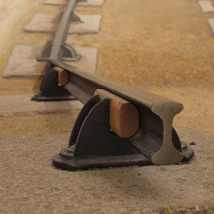 DOUBLE HEADED RAIL