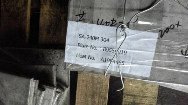 SA-240M 304 STEEL PLATES - Image 2