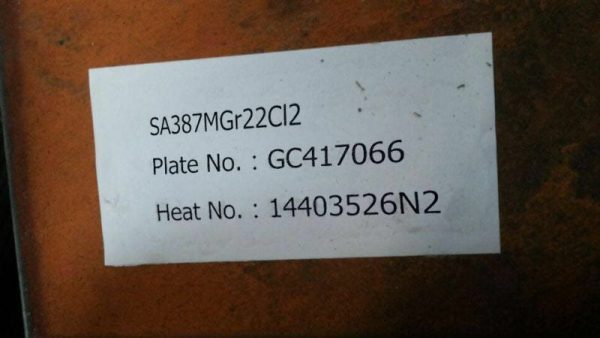 SA-387M Gr22Cl2 STEEL PLATES